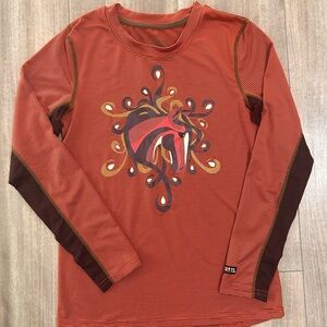 Kids Medium Riding Long Sleeve Riding Shirt